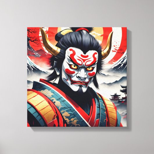 Demon Oni 3 Leinwanddruck (Vorderseite)