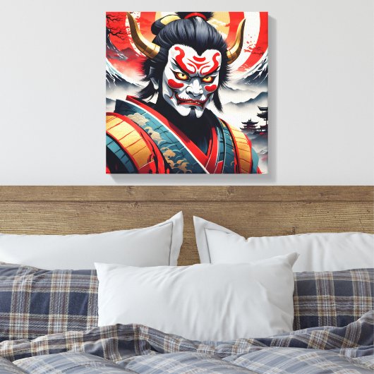 Demon Oni 3 Leinwanddruck (Insitu (Schlafzimmer))