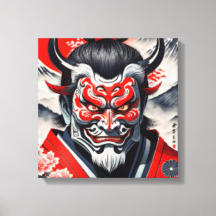 Demon Oni 4 Leinwanddruck