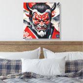 Demon Oni 4 Leinwanddruck (Insitu (Schlafzimmer))