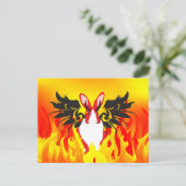 DEMON POSTKARTE (Stehend Vorderseite)