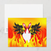 DEMON POSTKARTE (Vorne/Hinten)