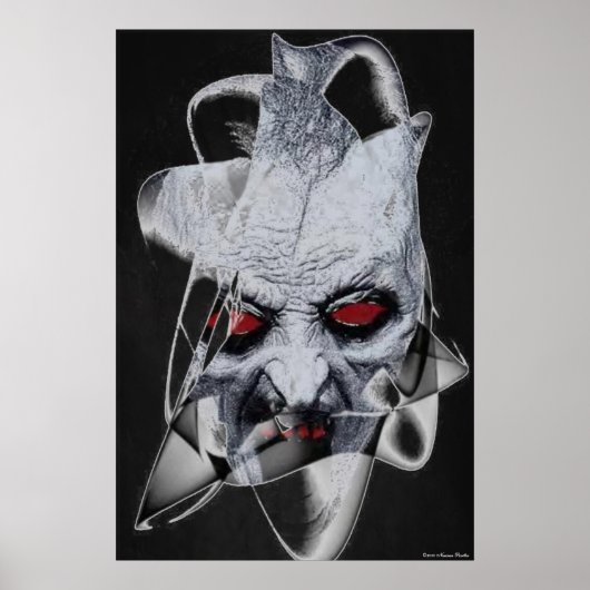 Demon Print Poster (Vorne)