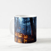 Demon Pumpkin-Tasse - Anime Halloween-Kaffee-Tasse Kaffeetasse (Vorderseite Links)