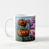 Demon Pumpkins Fee Kaffeetasse (Links)