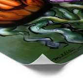 Demon Pumpkins Poster (Ecke)