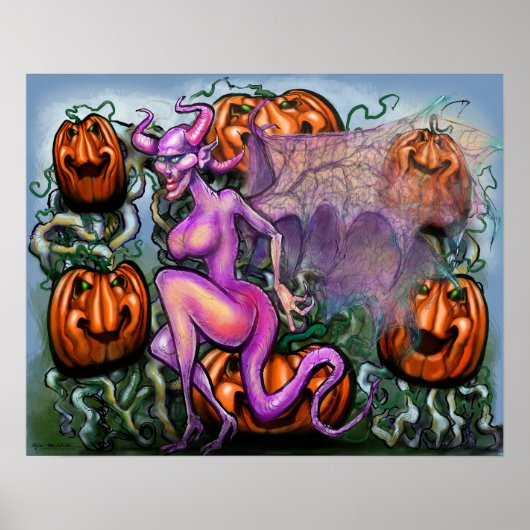 Demon Pumpkins Poster (Vorne)
