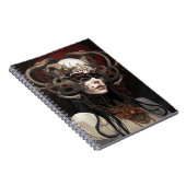 Demon Queen Fantasy Art Notizblock (Rechte Seite)