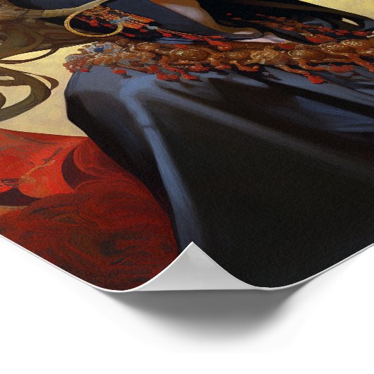 Demon Queen Fantasy Art Poster (Ecke)