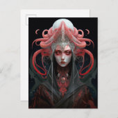 Demon Queen Fantasy Art Postkarte (Vorne/Hinten)