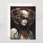 Demon Queen Fantasy Art Postkarte (Vorne/Hinten)
