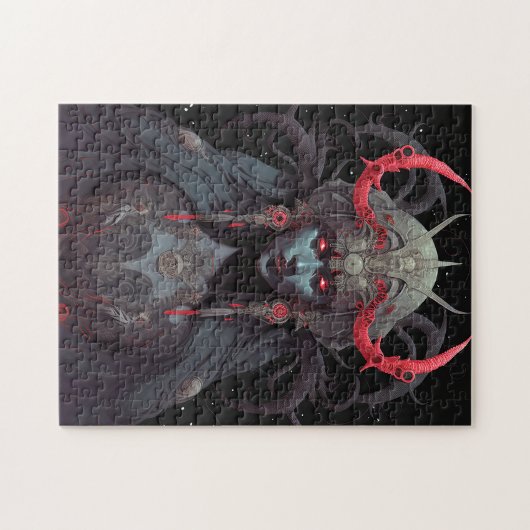 Demon Queen Fantasy Art Puzzle (Horizontal)