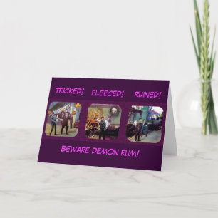 Demon Rum - Card Karte