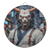 Demon Samurai Dartscheibe (vorne)