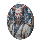 Demon Samurai Dartscheibe (Vorderseite rechts)