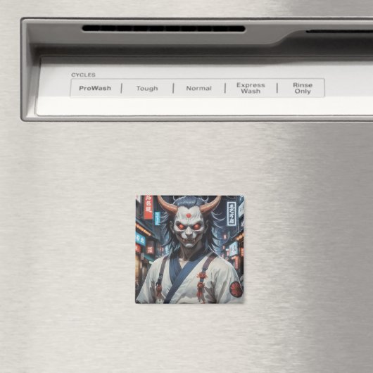 Demon Samurai Magnet (In Situ (Geschirrspüler))