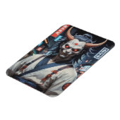 Demon Samurai Magnet (Linke Seite)
