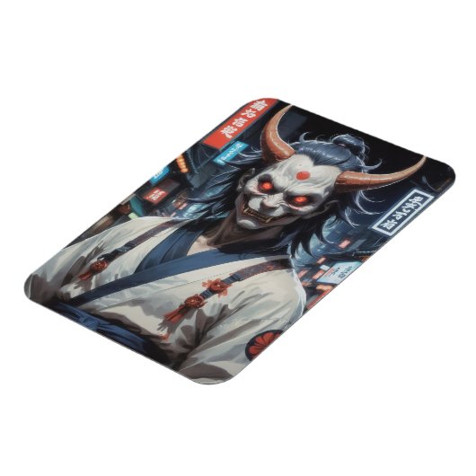 Demon Samurai Magnet (Linke Seite)