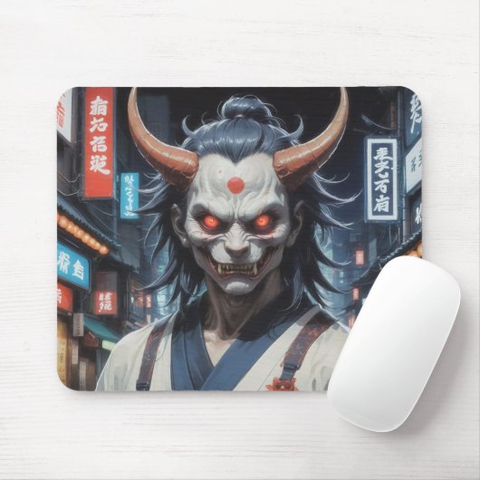 Demon Samurai Mousepad (Mit Mouse)