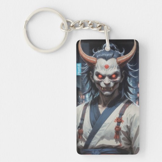 Demon Samurai Schlüsselanhänger (Vorderseite)
