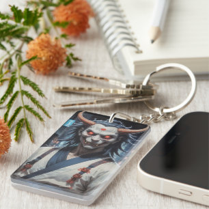 Demon Samurai Schlüsselanhänger