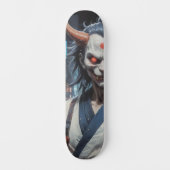 Demon Samurai Skateboard (Vorderseite)