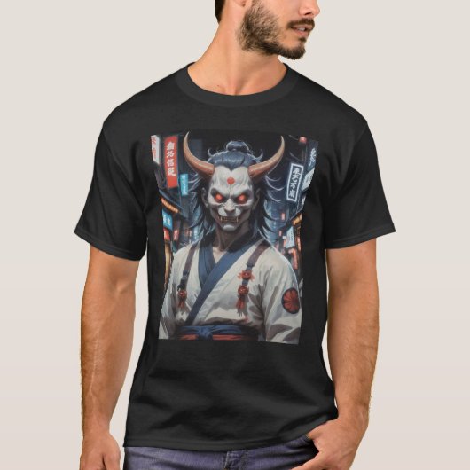 Demon Samurai T-Shirt (Vorderseite)