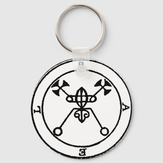 Demon Sigil Pendant für Demon Bael Schlüsselanhänger (Vorderseite)