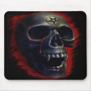 Demon Skull 1 Mousepad