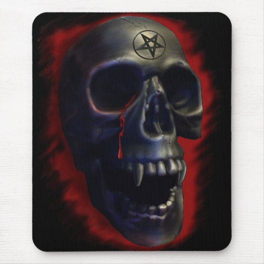 Demon Skull 1 Mousepad (Vorne)