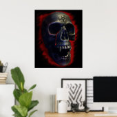 Demon Skull 1 Poster (Heimbüro)