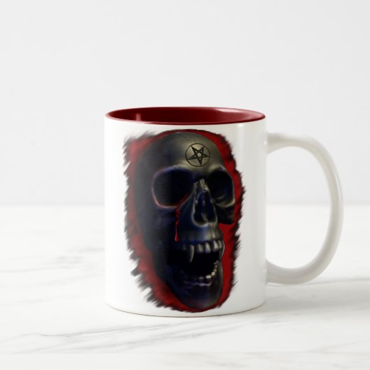 Demon Skull 1 Tasse (Rechts)