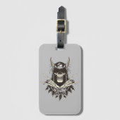 Demon Skull Gepäckanhänger (Vorderseite Vertikal)