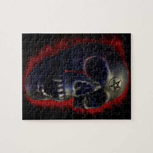 Demon Skull Puzzle (Horizontal)