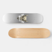 Demon Skull Raucherskateboard Skateboard (Horizontal)