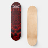 DEMON SKULL SKATEBOARD (Vorderseite)