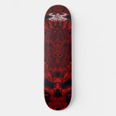 DEMON SKULL SKATEBOARD (Vorderseite)