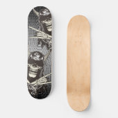 Demon Skull Skateboard (Vorderseite)