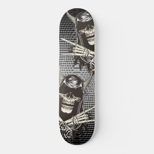 Demon Skull Skateboard (Vorderseite)