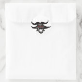 Demon Skull Stickers (Tasche)