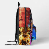 Demon slayer bedruckter rucksack (Links)