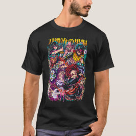 Demon Slayer Hashira & Demons Battle Art T-Shirt