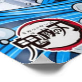 Demon Slayer Kimetsu No Yaiba 15 Anime Poster (Ecke)