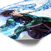 Demon Slayer Kimetsu No Yaiba Tanjiro Poster (Ecke)