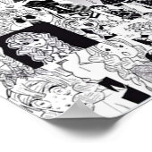 Demon Slayer Mitsuri Kanroji Collage Poster (Ecke)