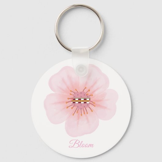 Demon Slayer Nezuko inspiriert Schlüsselanhänger (Vorderseite)