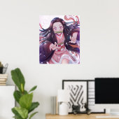 Demon Slayer Nezuko Kamado Poster (Heimbüro)