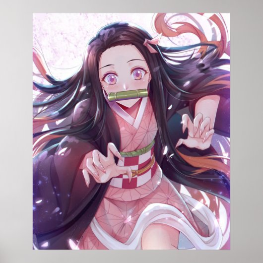Demon Slayer Nezuko Kamado Poster (Vorne)