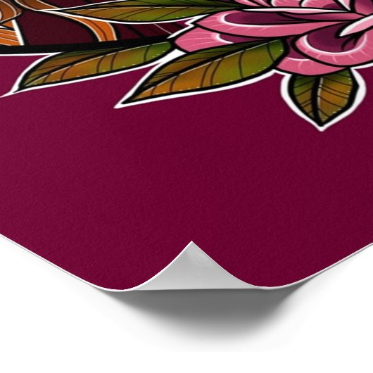 Demon Slayer Nezuko Poster (Ecke)