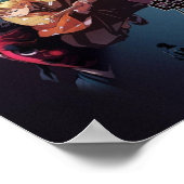 DEMON SLAYER POSTER (Ecke)